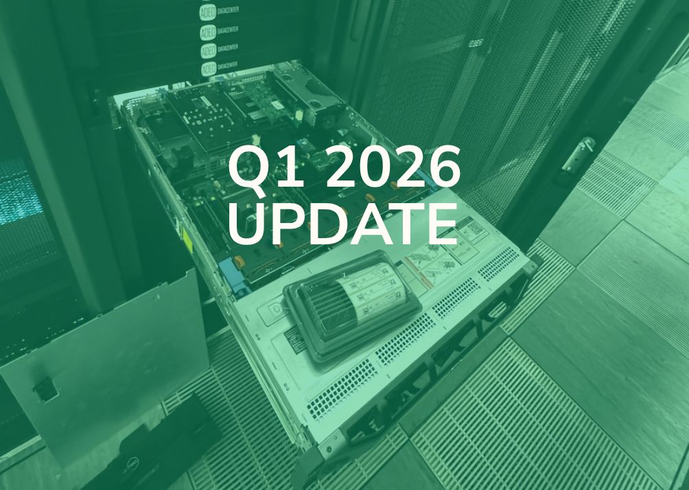 Q2 Update - Mere båndbredde!